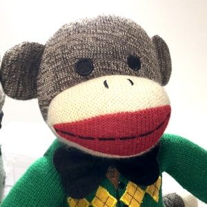 Mr principal Pudding Sock Monkey